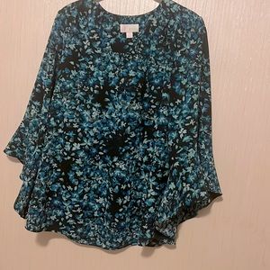 Belle by Kim Gravel Floral Blouse